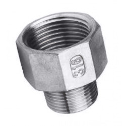 NEREZ Obrácená redukce 6/4" x 2" AISI 316 Tmax 220°C