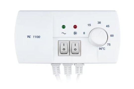 TC 1100 Elektronický termostat pro ovládání oběhového čerpadla