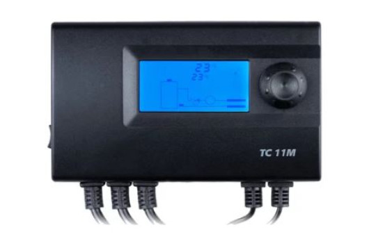 TC 11M Elektronický termostat pro ovládání trojcestného ventilu a oběhového čerpadla