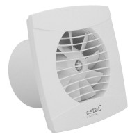 UC-12 TH koupelnový ventilátor axiální s automatem, 12W, potrubí 120mm, bílá