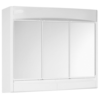 SAPHIR galerka 60x51x18cm, zářivka LED 6W, bílá plast