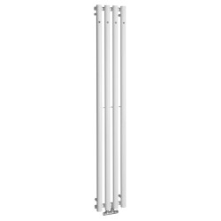 PILON otopné těleso 270x1800 mm, se čtyřmi háčky pro ručník, bílá mat