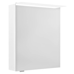 LINEX galerka s LED osvětlením, 60x70x15cm, levá/pravá, bílá