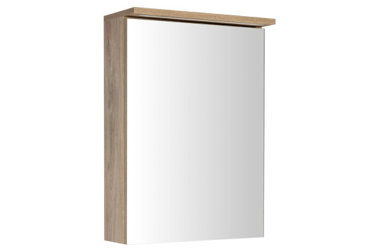 KAWA STRIP galerka s LED osvětlením 50x70x22cm, dub emporio