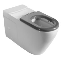 MEDIC RIMLESS WC mísa pro kombi, spodní/zadní odpad, bílá