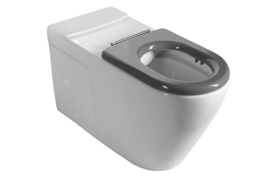 MEDIC RIMLESS WC mísa pro kombi, spodní/zadní odpad, bílá