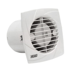 B-12 PLUS T koupelnový ventilátor s časovačem, 20W, potrubí 120mm, bílá