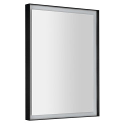 SORT LED podsvícené zrcadlo 60x80cm, matná černá