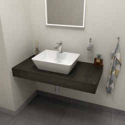 TAILOR rockstone deska 90x50 cm, provedení límce R