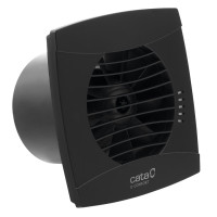 UC-12 T koupelnový ventilátor axiální s časovačem, 12W, potrubí 120mm, černá