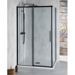 ALTIS LINE BLACK obdélníkový sprchový kout 1300x800 mm, L/P varianta