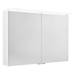 LINEX galerka s LED osvětlením, 100x70x15cm, bílá