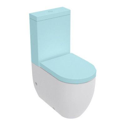 FLO WC kombi mísa 36x43x60cm, spodní/zadní odpad