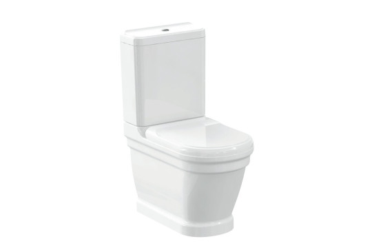 ANTIK WC kombi, spodní/zadní odpad, bílá