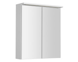 KAWA STRIP galerka s LED osvětlením 60x70x22cm, bílá