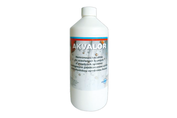 AKVALOR - Nemrznúca kvapalina do vykurovacích systémov 1 l 8595039302758