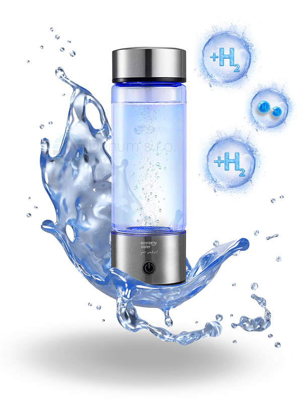 Fľaškový generátor vodíkovej vody HYDRO