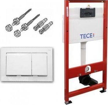 TECE BASE montážny prvok 500x1120mm, pre WC, s ovládacím tlačidlom 9400000