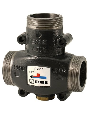 ESBE VTC 512 Termostatický ventil DN 25 - 5/4&quot; 60°C Kvs 9 m3/h 51021700