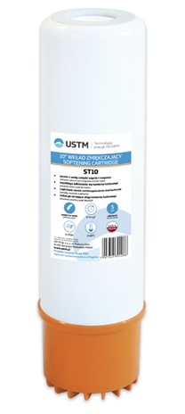 Filtračná patróna ST10 5mcr Tmax 40°C zmäkčenie vody USTM/ST10