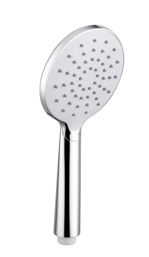 Ruční sprcha, průměr 110 mm, ABS/chrom/bílá 1204-28