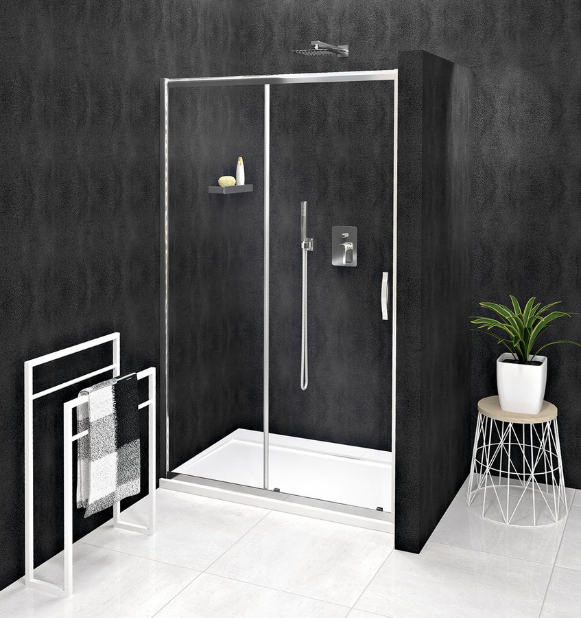 SIGMA SIMPLY sprchové dvere posuvné 1100 mm, číre sklo GS1111