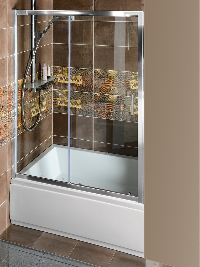 AKCE - DEEP sprchové dvere 1300x1650mm, číre sklo MD1316