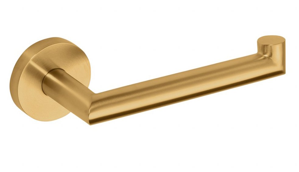 Držiak toaletného papiera X-ROUND GOLD, zlatý matný XR703GB