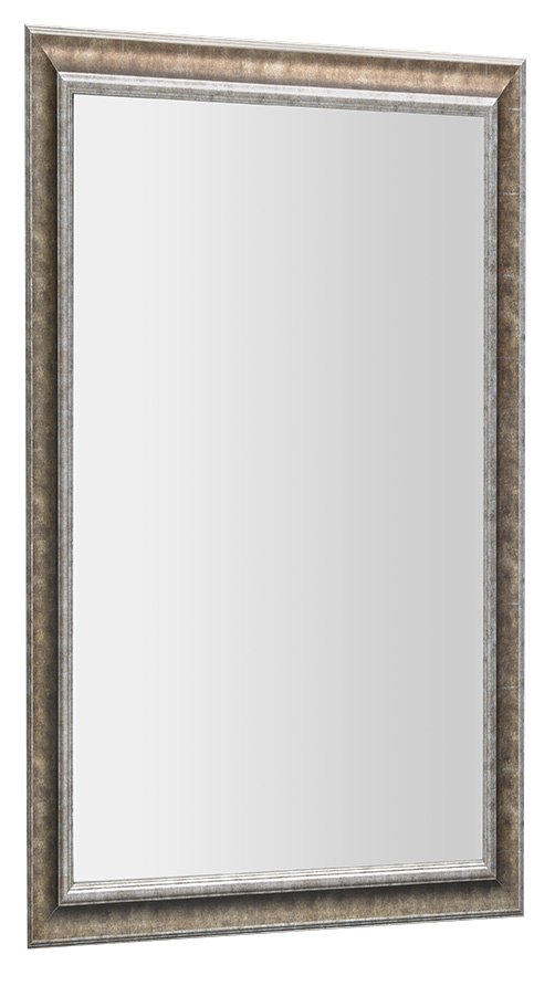 AMBIENTE zrkadlo v drevenom ráme 620x1020mm, bronzová patina NL701