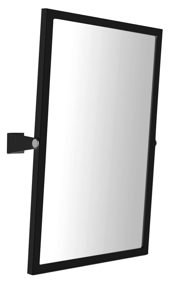 HANDICAP zrkadlo výklopné 40x60cm, čierna XH007B