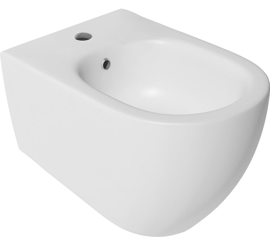 INFINITY bidet závěsný, 36,5x53cm, bílá mat 10NF41001-2L