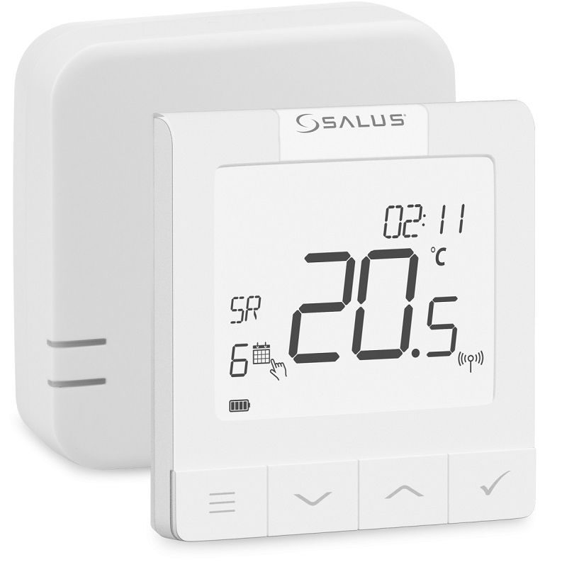 SALUS WQ610RF - Bezdrôtový termostat s možnosťou komunikácie OpenTherm WQ610RF