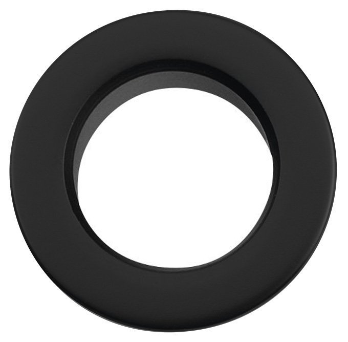 Krytka prepadu umývadla Ø 32mm, čierna 103100000134