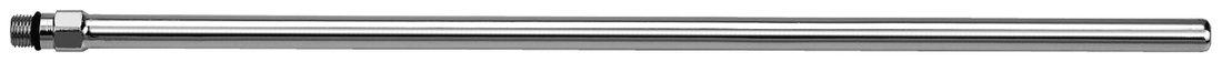 Pevná pripojovacia rúrka 10mm-M10x1, 60 cm, chróm TUB61