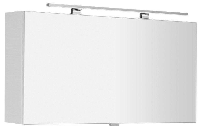 CLOE galerka s LED osvetlením 100x50x18cm, biela (CE100) CE100-0030