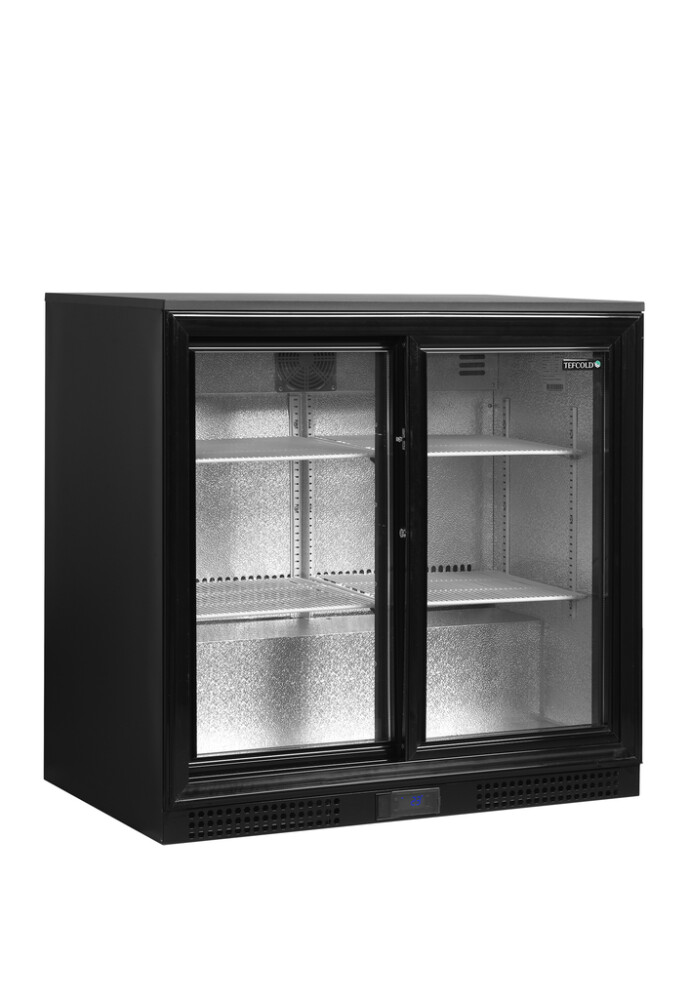 Minibar prosklené posuvné dveře, černá TEFCOLD DB201S TEFCOLD DB201S