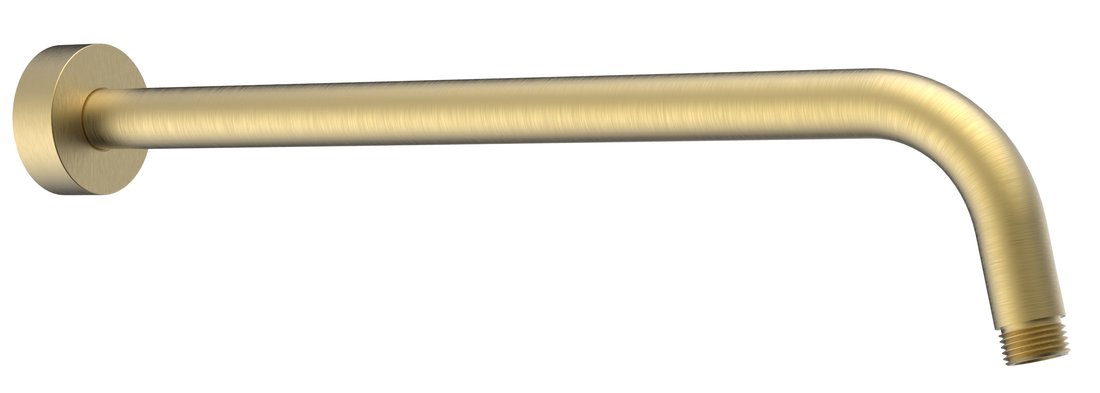 Sprchový záves okrúhly, 400 mm, zlatý matný BR519
