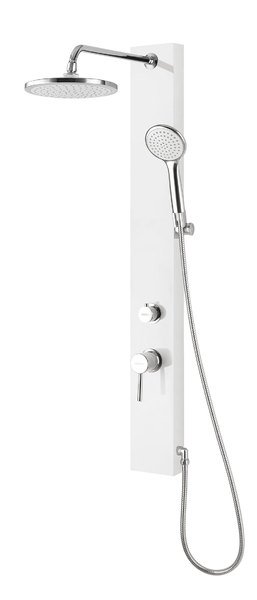 Figa sprchový panel, 125x1050 mm, biela SL230