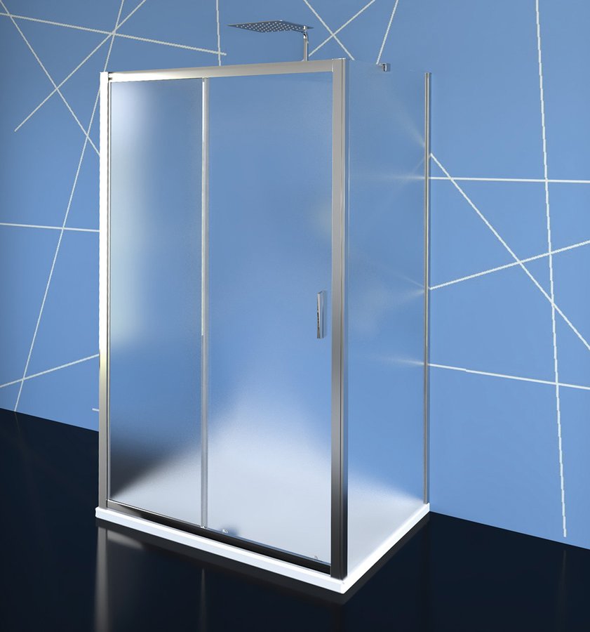 EASY LINE viacstenné sprchovací kút 1100x700mm, L / P variant, Brick sklo EL1138EL3138EL3138