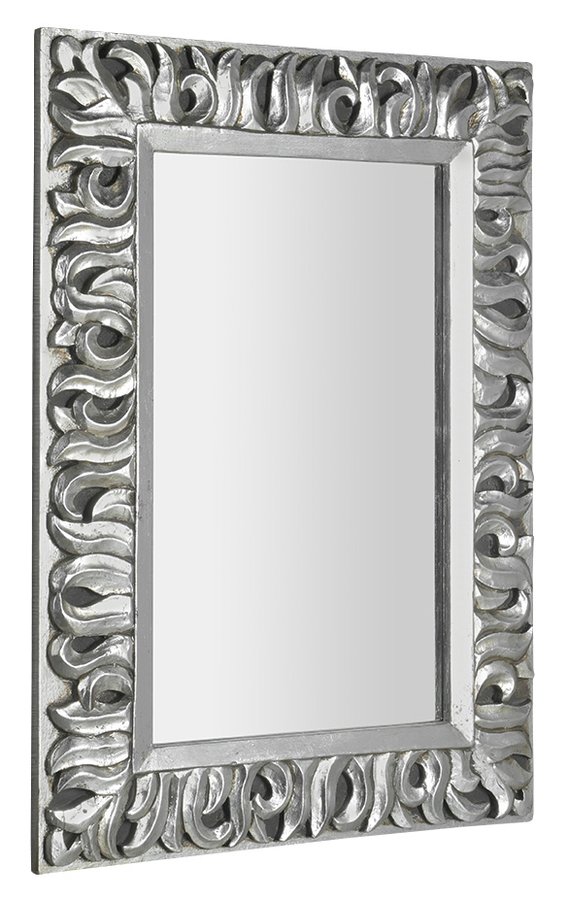 ZEEGRAS zrkadlo v ráme, 70x100cm, strieborná IN432