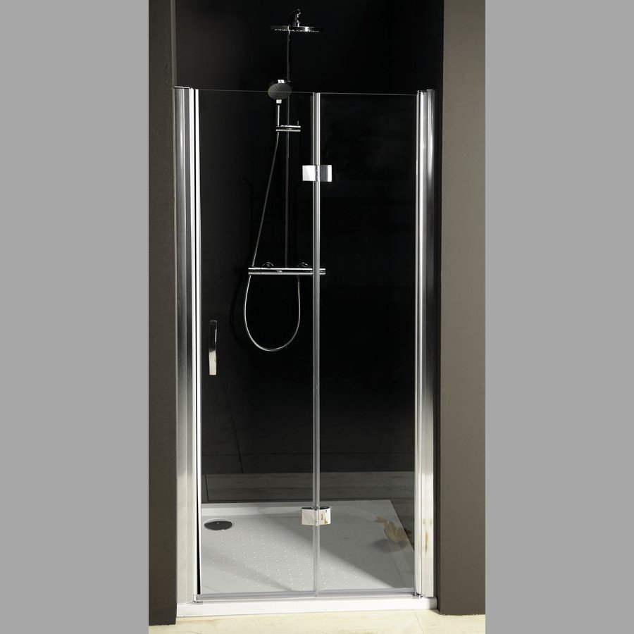 ONE sprchové dvere skladacie 900 mm, ľavé, číre sklo GO7290L